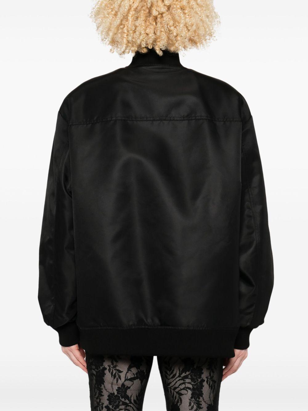 Bomber oversize in twill agape in nero Maxmara sportmax - donna 