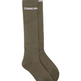 Calzini alti con logo in verde Comme des garcons homme plus - uomo<BR/><BR/> 