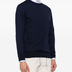 Maglione a maniche lunghe in blu Eleventy - uomo 