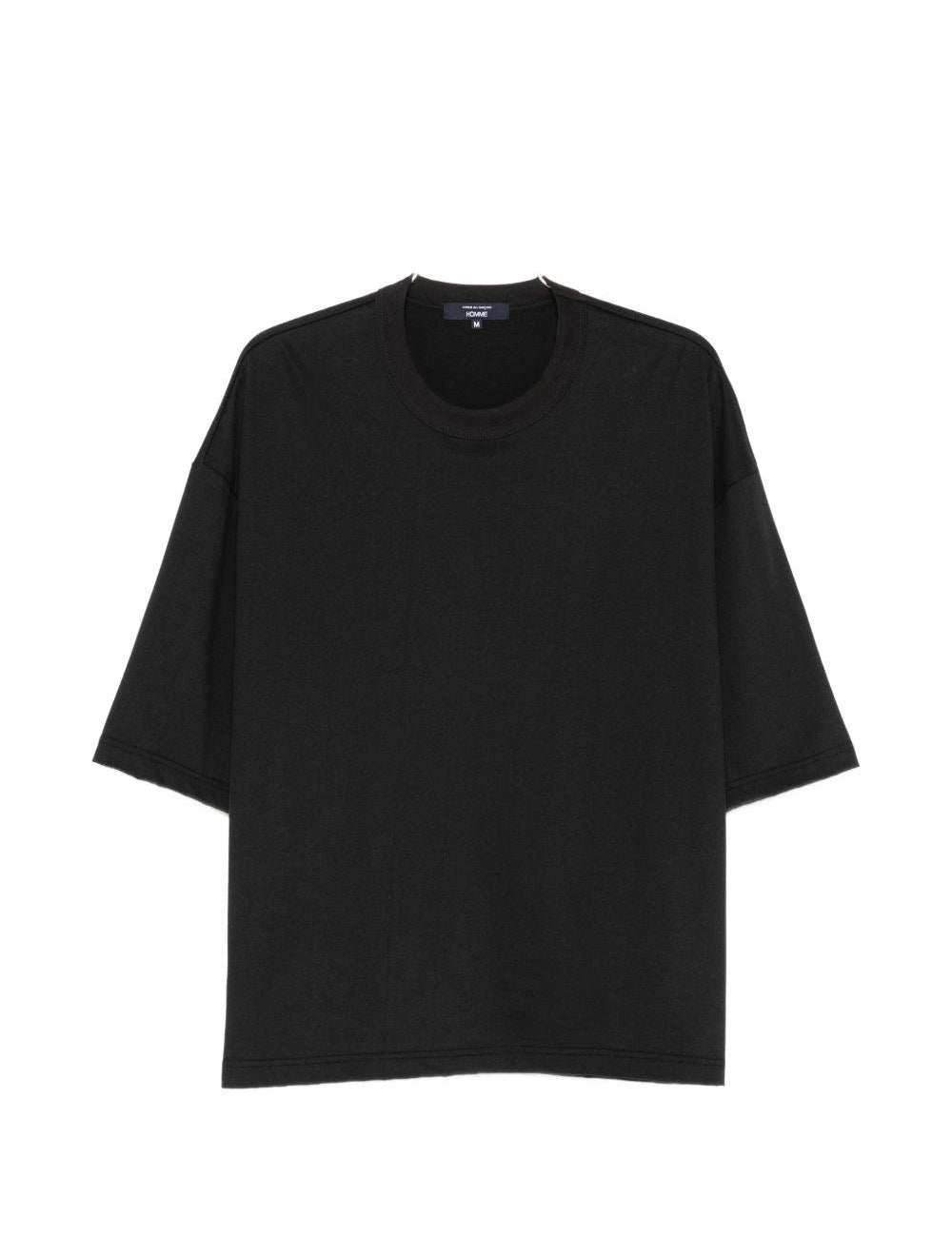 T-shirt a maniche corte in bianco Comme des garcons homme - uomo 