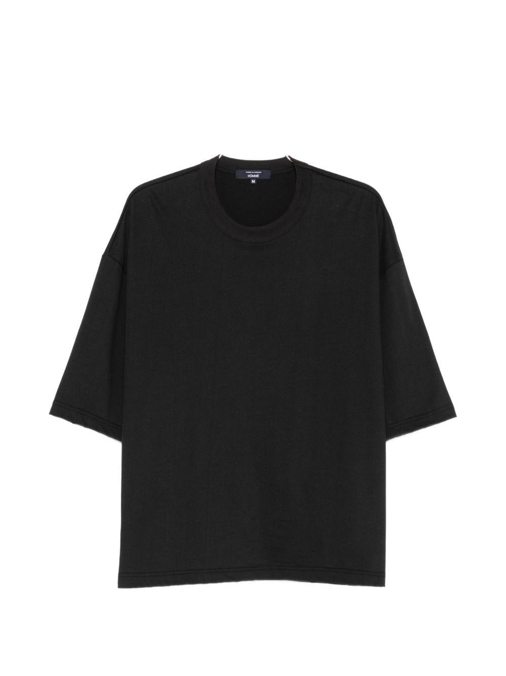 T-shirt a maniche corte in bianco Comme des garcons homme - uomo 