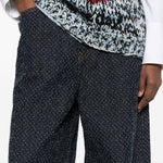 Jeans textured in blu Ganni - donna 