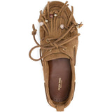 Mocassini cruise con dettaglio a nappa in marrone Golden goose - donna 