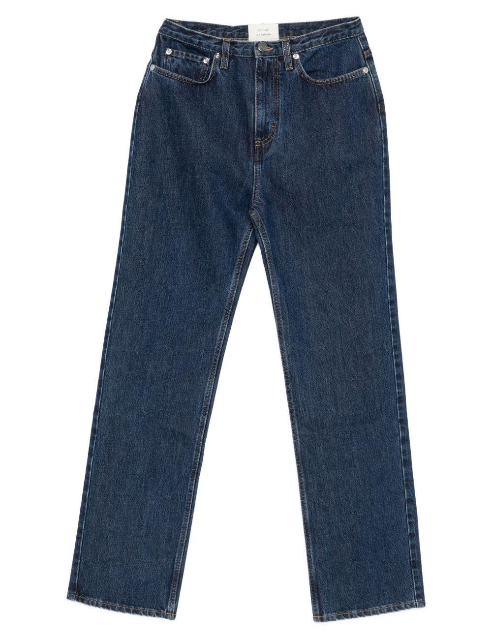 Jeans dritti in blu Loulou de saison - donna 