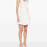 Abito mini in pizzo ellis in bianco Simkhai - donna 