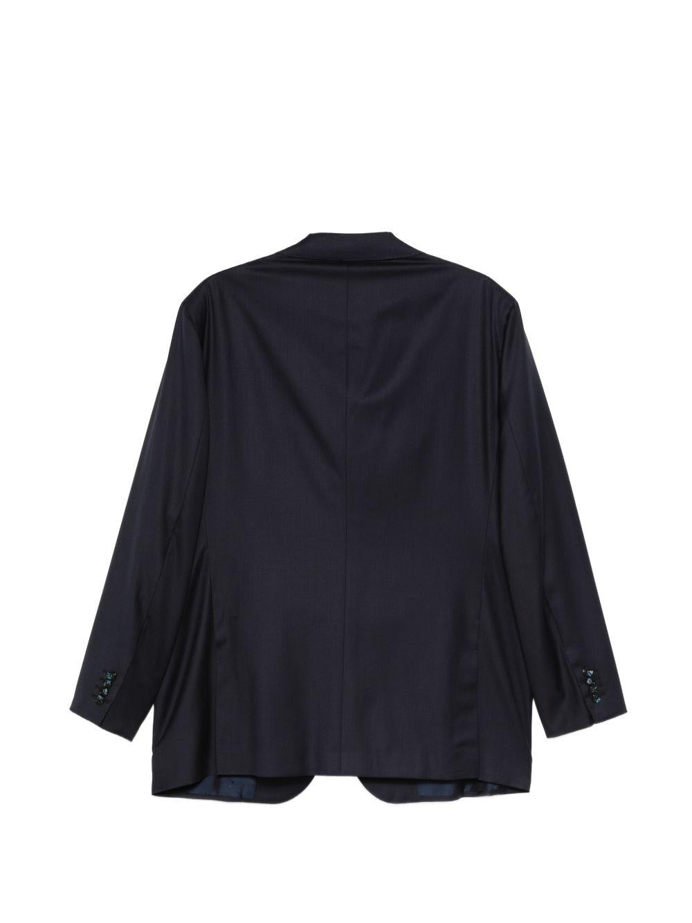 Completo monopetto in blu Kiton - uomo 
