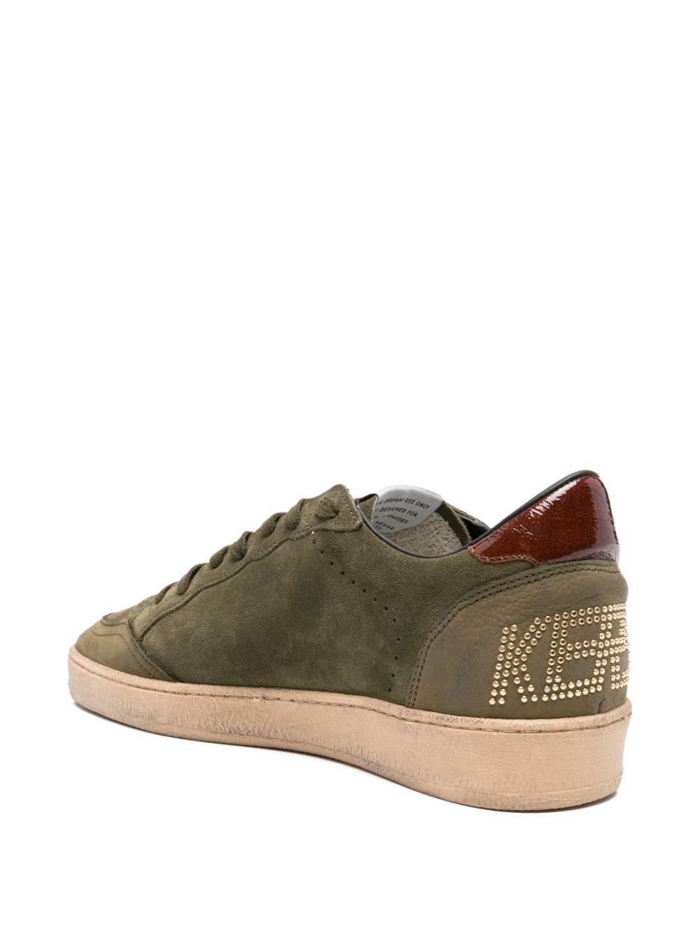 Sneakers ball star  in verde Golden goose - uomo 