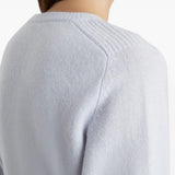 Top in lana lorelai in celeste con Khaite - donna 