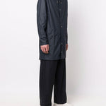 Impermeabile con cappuccio in blu Rains - uomo 