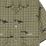 Camicia a quadri in verde Undercover - uomo 