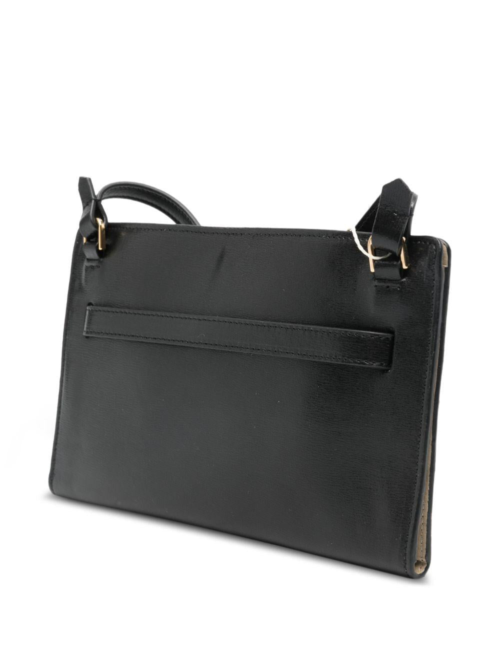 Borsa a spalla con logo in nero Toteme - donna 