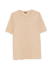T-shirt a maniche corte in beige Zegna - uomo