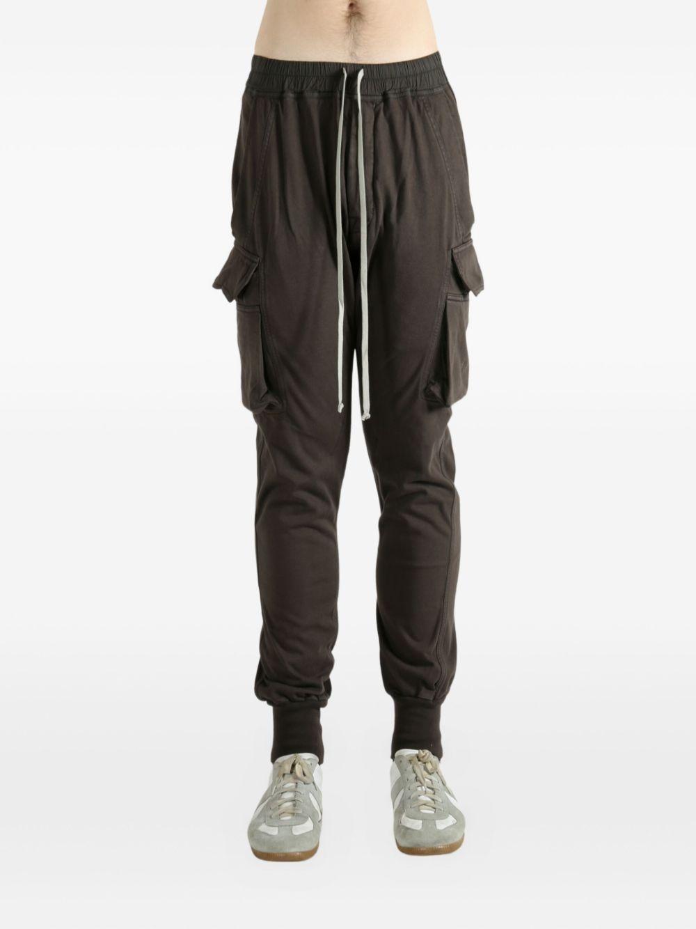 Cargo mastodon con coulisse in grigio Rick Owens DRKSHDW -  uomo 