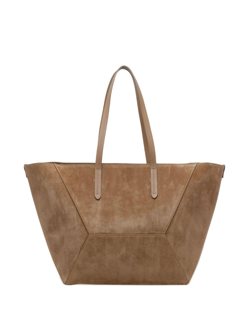 Borsa tote BC Duo in marrone Brunello cucinelli - donna 