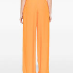 Pantaloni palazzo Marlene in arancio Taller Marmo - donna 