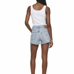 Shorts in denim 501 in celeste Levi's - donna 
