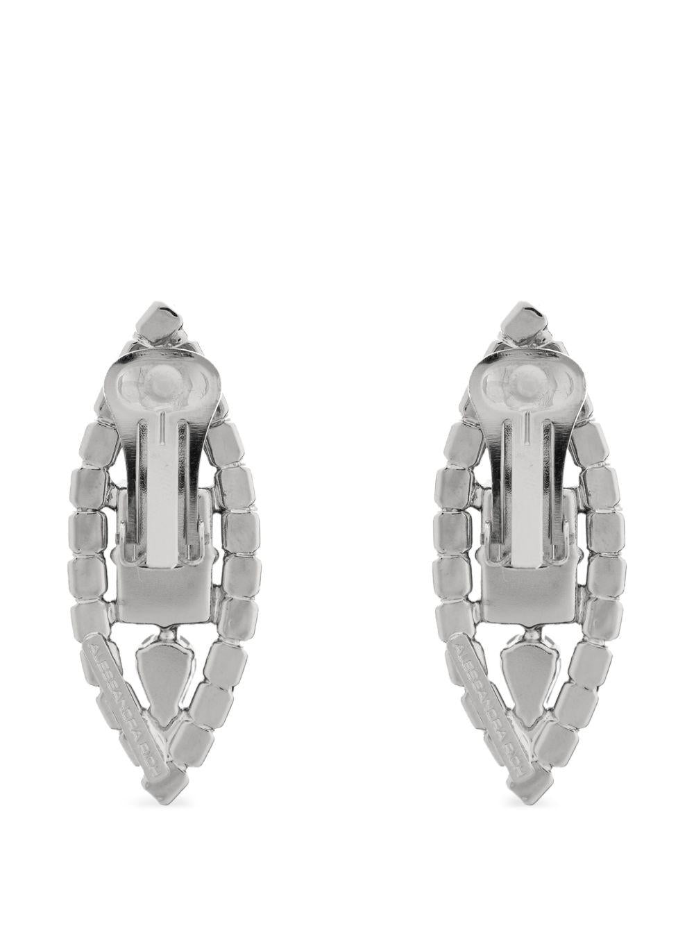 Orecchini con cristalli in argento Alessandra rich - donna 