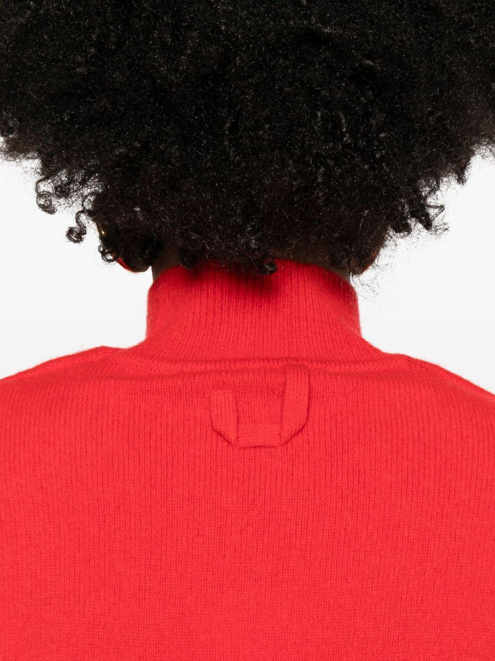Abito la robe maille castagna in rosso Jacquemus - donna 