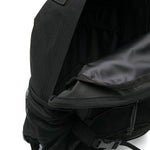 Zaino con applicazione in nero - unisex 