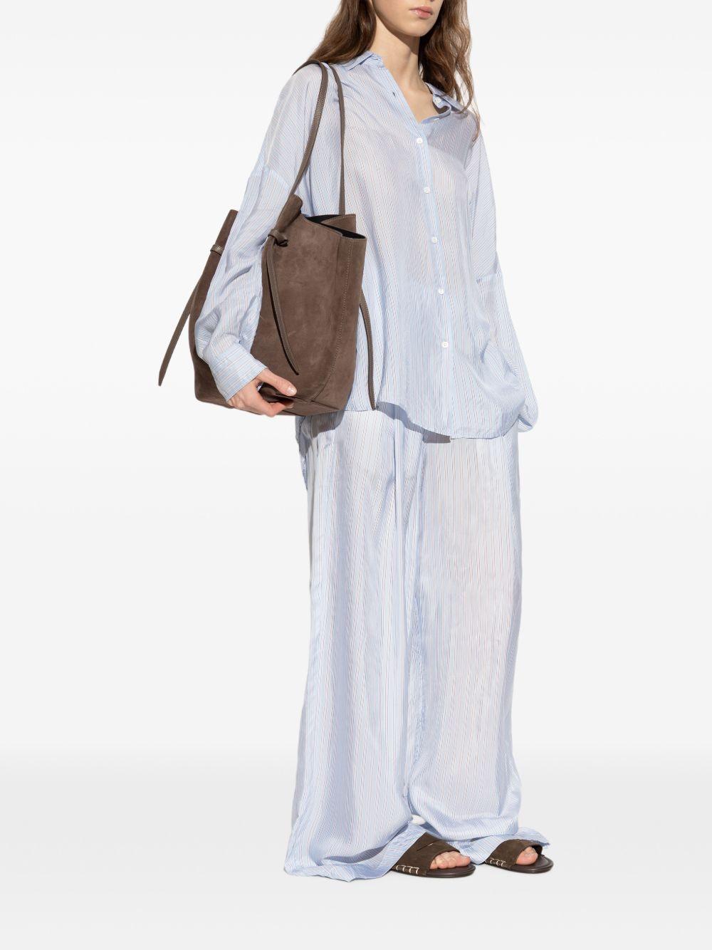 Camica a righe casia in blu Dries van noten - donna 