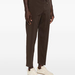 Pantaloni Covent con coulisse in vita in marrone Briglia 1949 - uomo 
