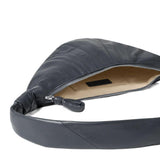 Borsa a spalla Croissant piccola in blu granito Lemaire - unisex 