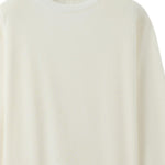 T-shirt Rond Carré a maniche lunghe in bianco Jacquemus - uomo 
