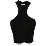 Canotta Liz con effetto vissuto in nero Haikure - donna 
