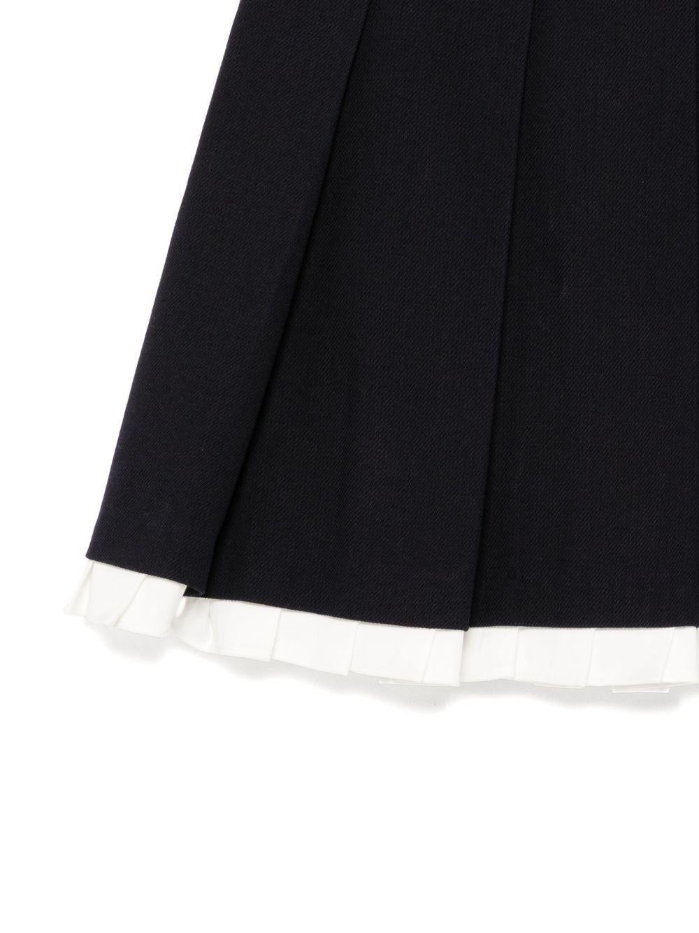 Gonna a pieghe in blu scuro SHUSHU/TONG - donna 