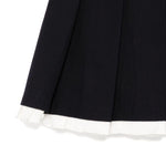Gonna a pieghe in blu scuro SHUSHU/TONG - donna 