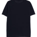 T-shirt in cotone in blu Kangra - uomo 