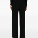 Pantaloni a gamba ampia in nero Forte forte - donna 