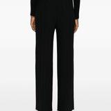 Pantaloni a gamba ampia in nero Forte forte - donna 