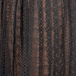 Gonna midi plissettata in nero Self-Portrait - donna 
