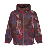 Giaca con cappuccio con stampa multicolore Oamc peacemaker - uomo 