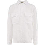 Camicia con tasche in bianco Aspesi - uomo 