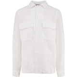 Camicia con tasche in bianco Aspesi - uomo 