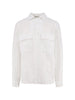 Camicia con tasche in bianco Aspesi - uomo