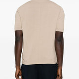 Polo in maglia fine in beige Eleventy - uomo 