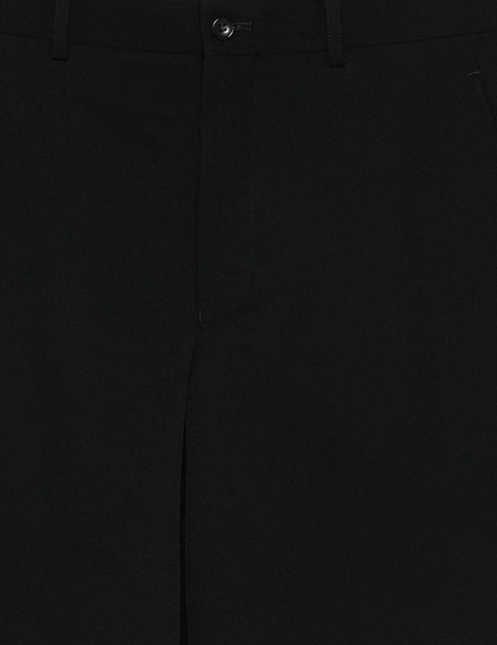 Pantaloni corti con bottoni in nero Comme des Garçons Homme Plus - uomo 