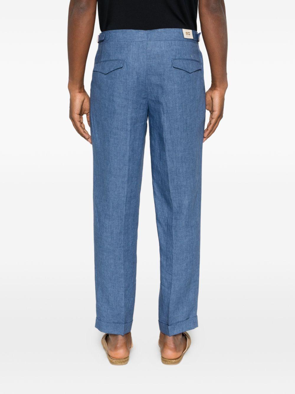 Pantaloni con pieghe in blu Briglia 1949 - uomo 