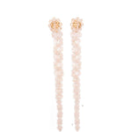 Orecchini a pendente con perline in rosa Simone rocha - donna 