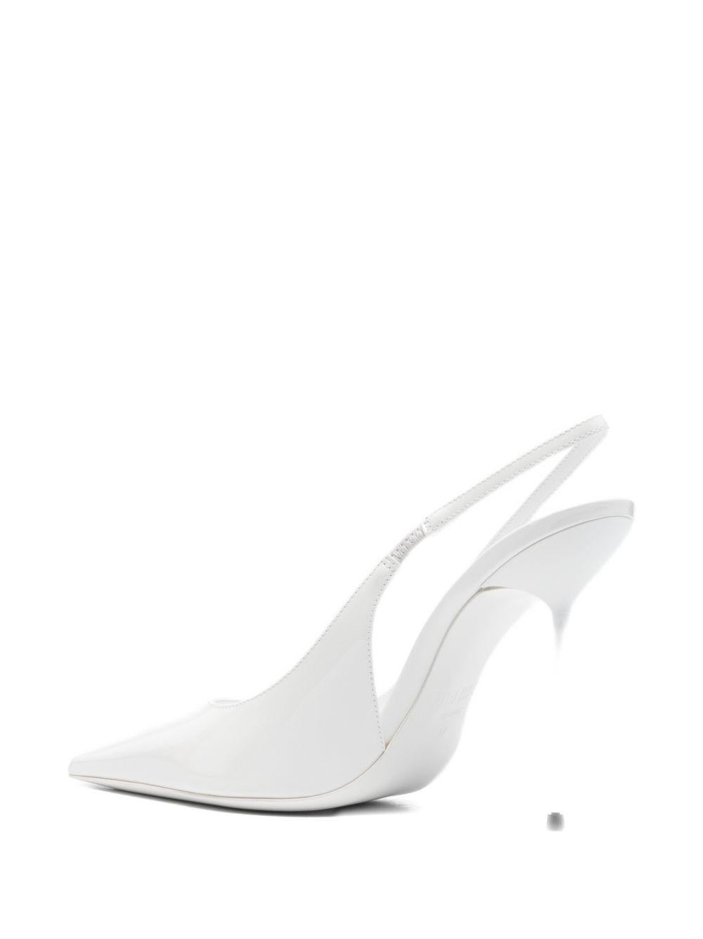 Decollete con cinturino lidia in bianco Paris texas - donna 