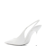 Decollete con cinturino lidia in bianco Paris texas - donna 