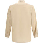 Camicia oversize in beige Lardini - uomo 