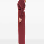 Pantaloni palazzo in borgogna Simkhai - donna 