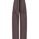 Pantaloni cargo in cotone xandra in marrone The andamane - donna 