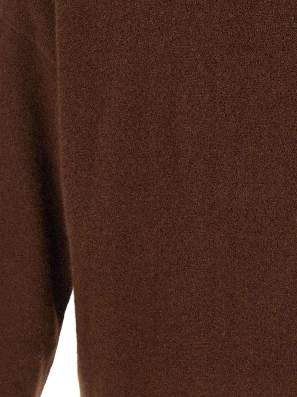 Cardigan a maniche lunghe in marrone Laneus - uomo 