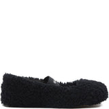 Ballerine in shearling in nero Moon boot  - donna 