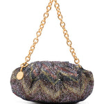 Borsa con manico a catena multicolore Missoni - donna 